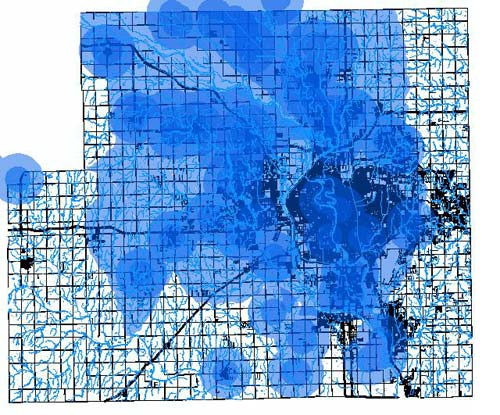 NPS Priority Areas Map