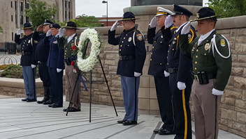 Law Enforcement Memorial statue