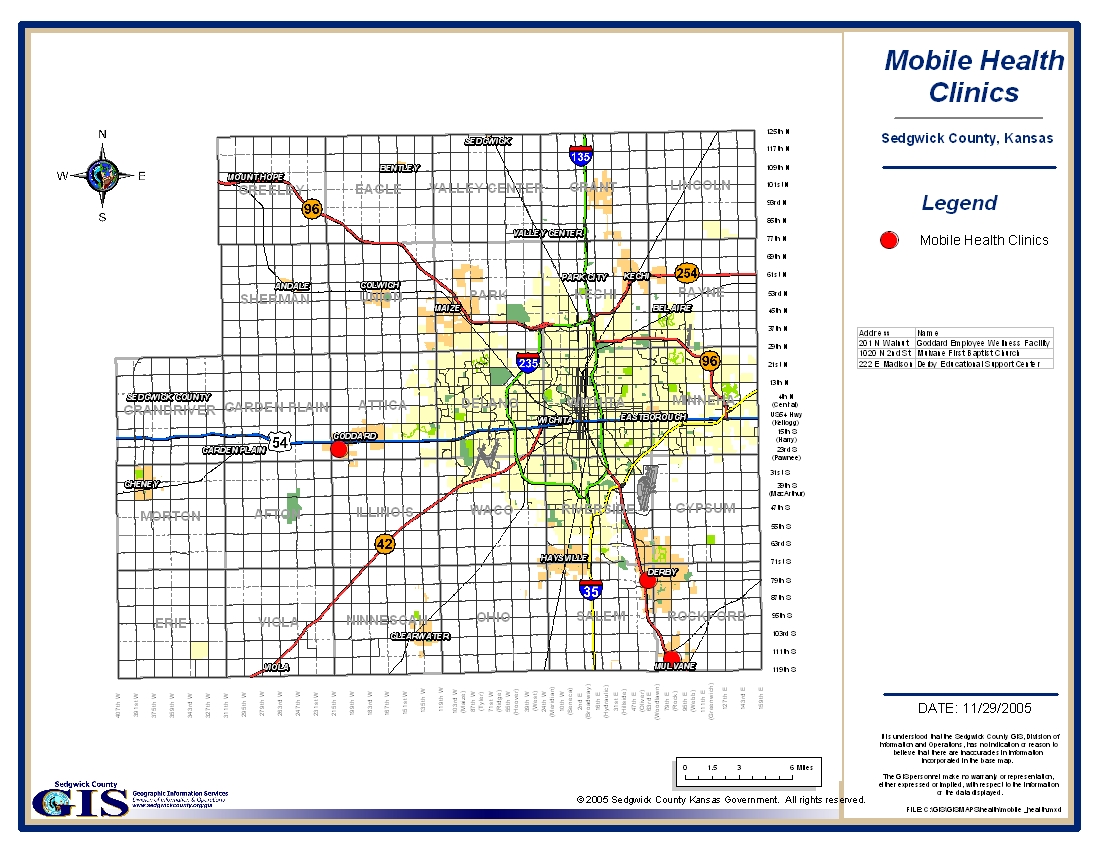 Locations and Hours Sedgwick County, Kansas
