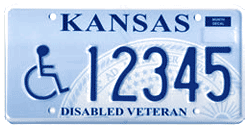 Disabled Veteran Plate