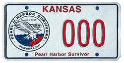 Pearl Harbor Survivor Plate