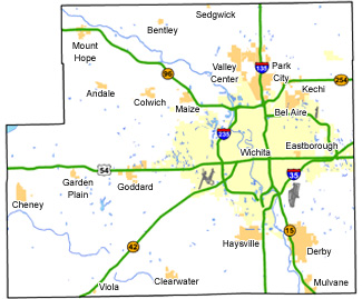 County overview map