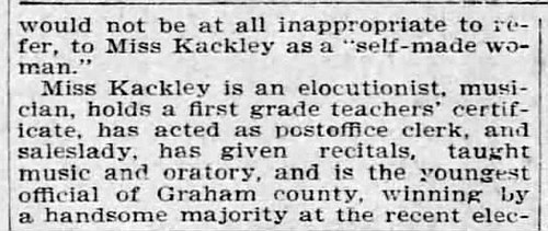 Olive Kackley Pt 2 12.11.1902 Topeka State Journal