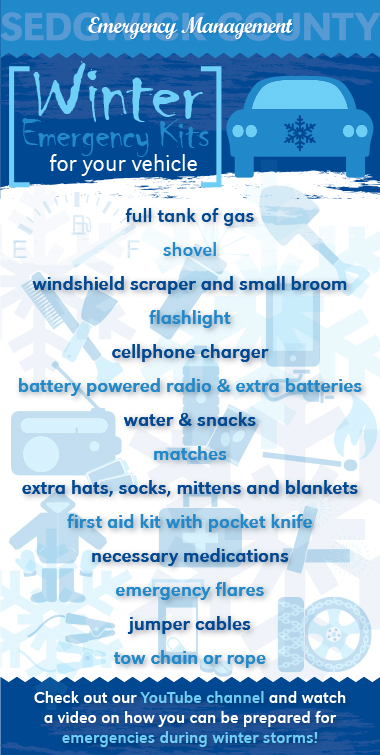 Winter Emergency Kits For Your Vehicle