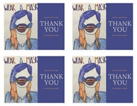 Wear a Mask - 4 per page