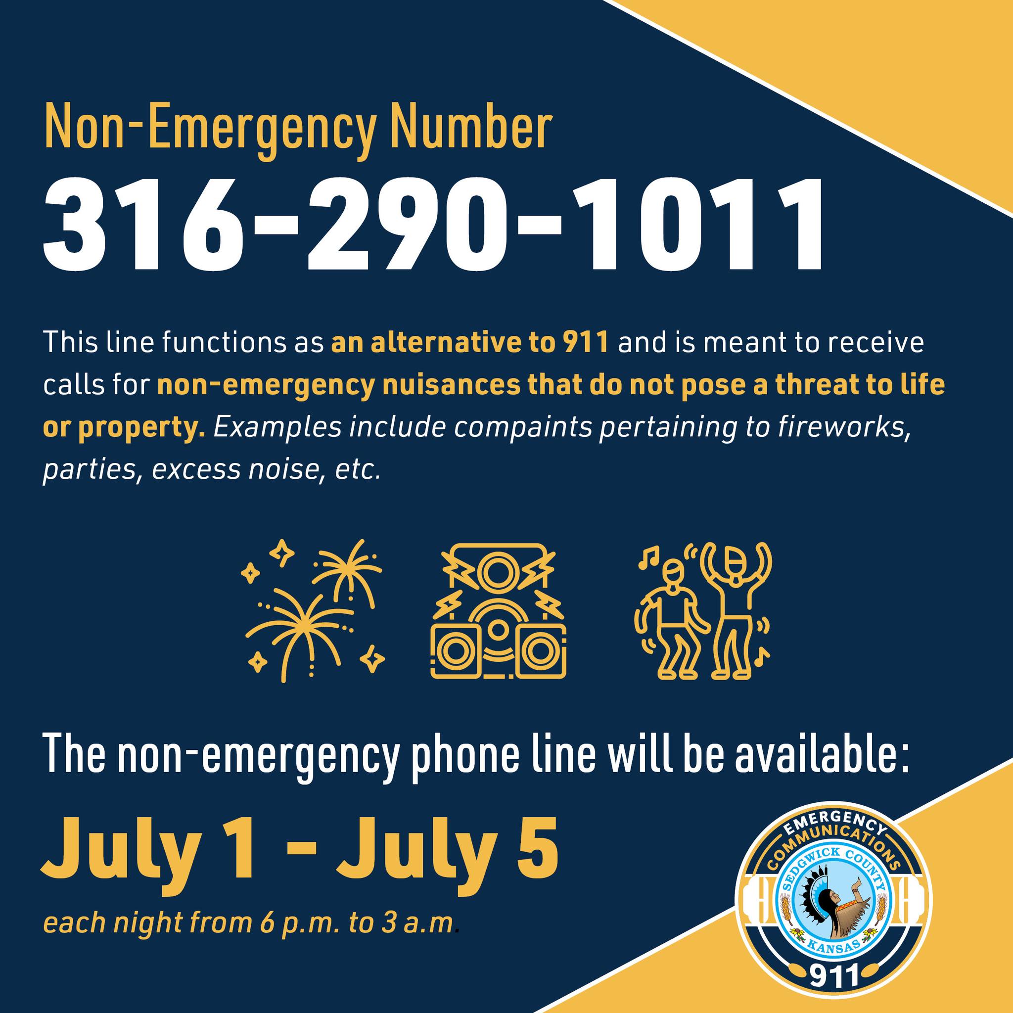 Non Emergency number 