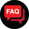 FAQ chat bubble