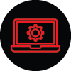 computer with gear