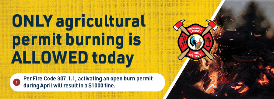Only Agricultural Burning is allowed