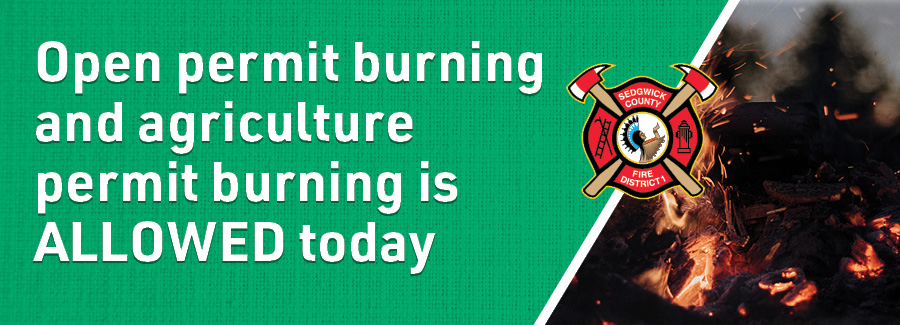 Burning is allowed