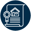 document with ribbon
