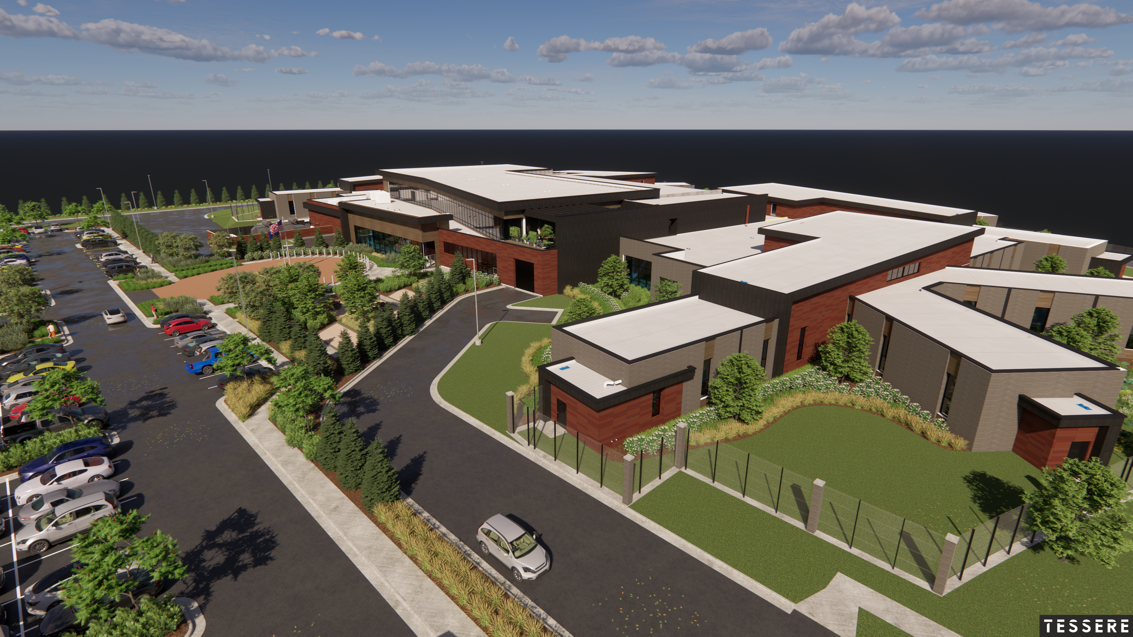 South Central Regional Mental Health Hospital Rendering