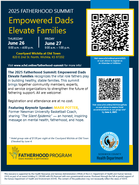 2025 Fatherhood Summit Flyer