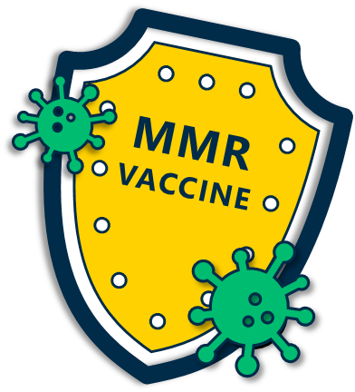 MMR Vaccine shield image