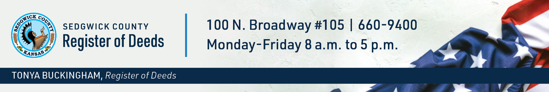 100 N. Broadway #105 | 660-9400, Monday - Friday 8 a.m. - 5 p.m.