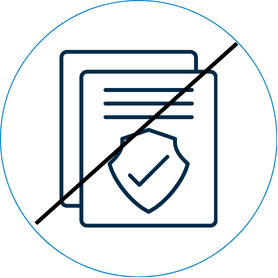 Without insurance icon