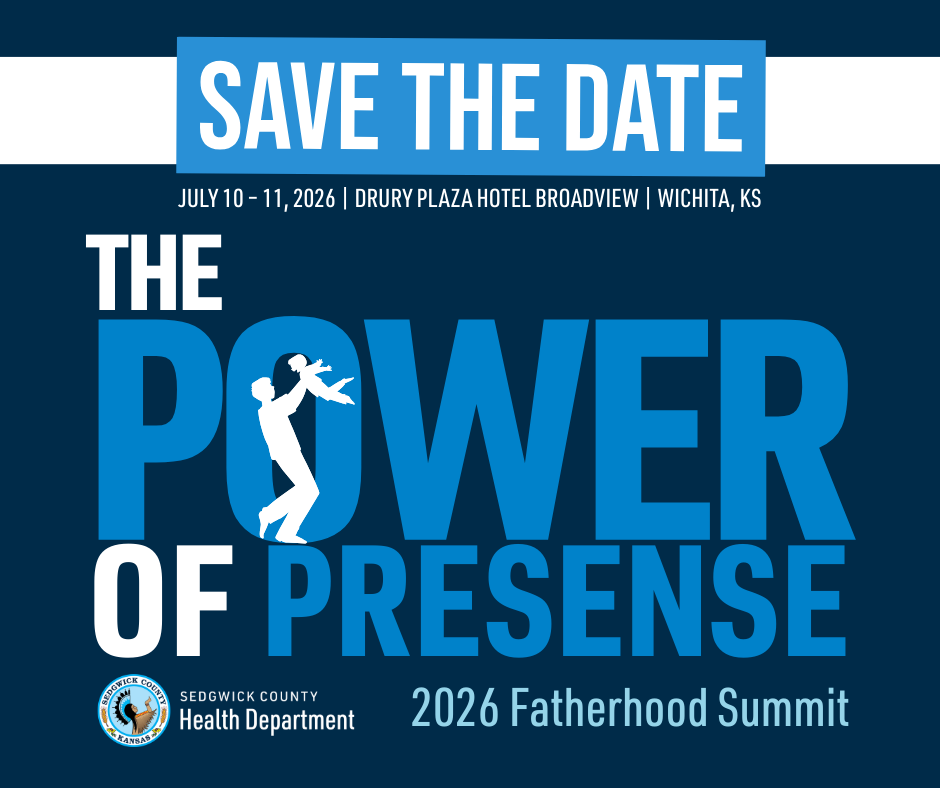 Decorative Save the Date image that says, July 10-11, 2026, at the Drury Plaza Hotel, Broadview, Wichita, KS""The Power of Presence"