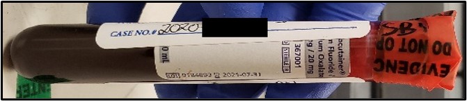 When placing the label on the tube, please do not cover the lot number and expiration date. When the tubes are placed in the provided container and the container is properly sealed, there is no reason to additionally seal each individual tube. Sealing the tubes does not compromise the specimen; however, it may delay testing.