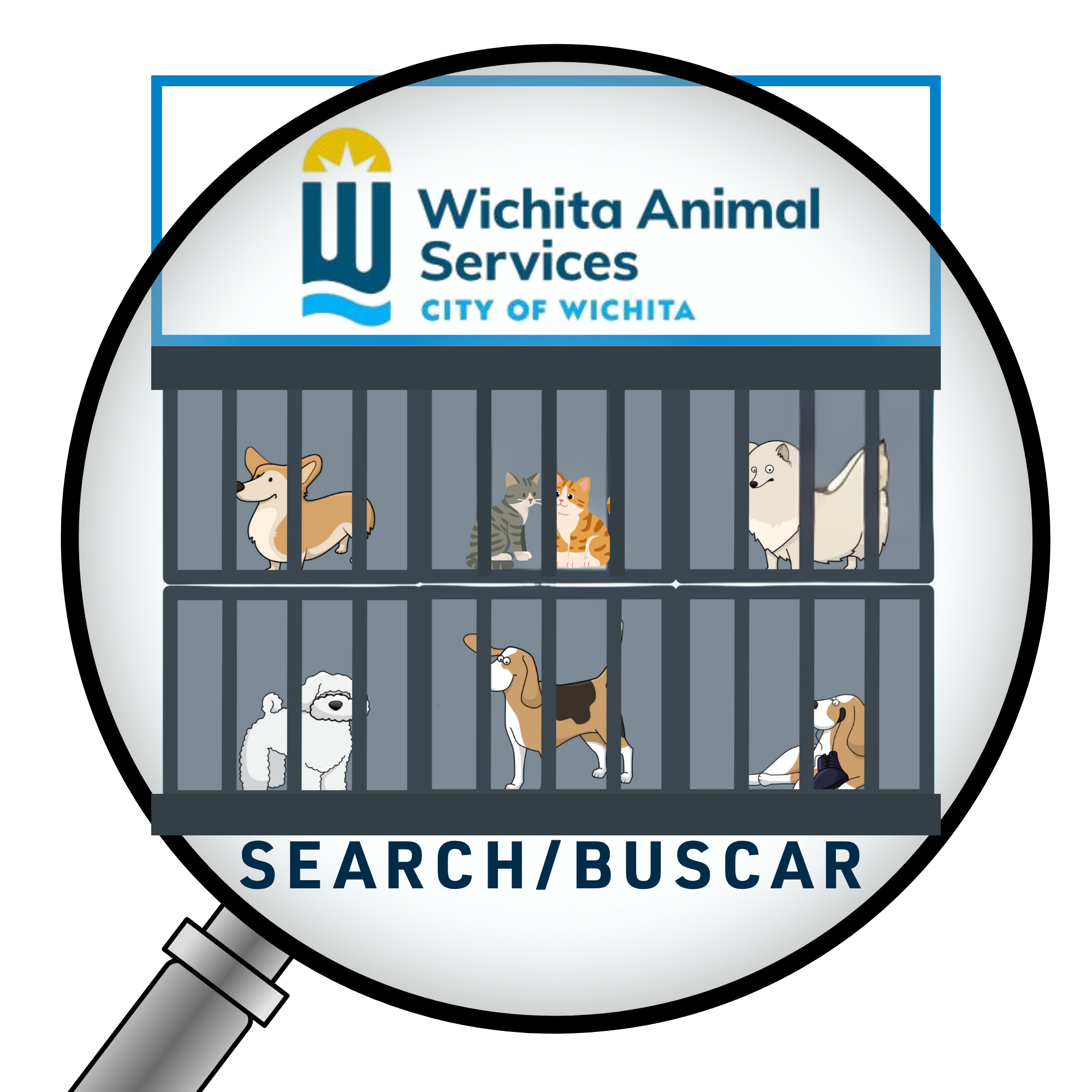 Search all animals at the Wichita Animal Shelter