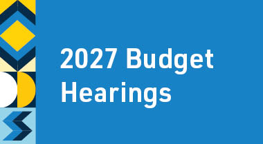 2027 Budget Hearings