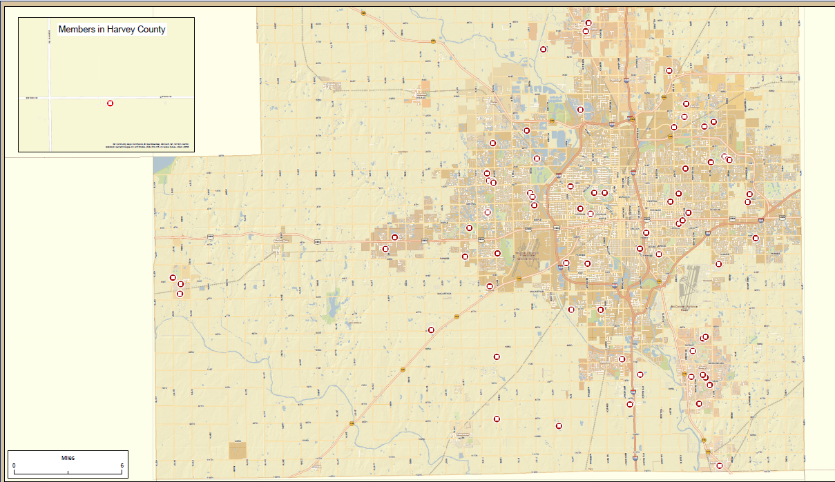 Map showing the location of our Advanced CERT Team members
